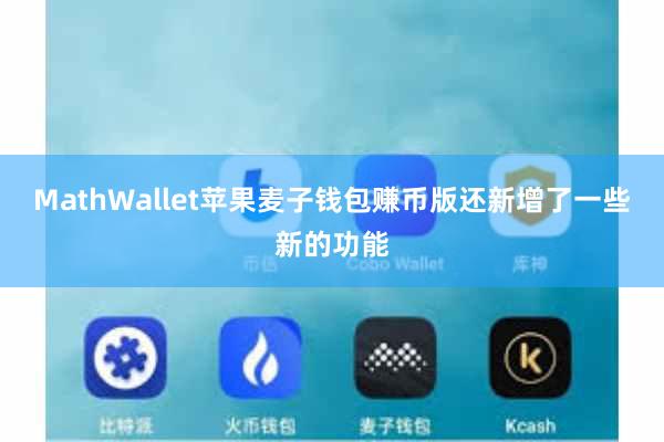 MathWallet苹果麦子钱包赚币版还新增了一些新的功能