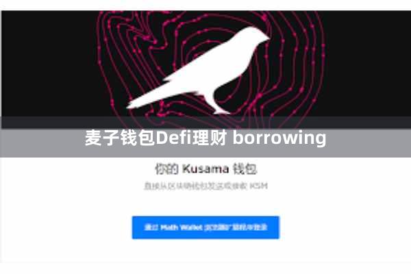 麦子钱包Defi理财 borrowing