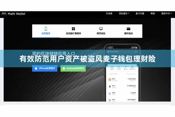 有效防范用户资产被盗风麦子钱包理财险